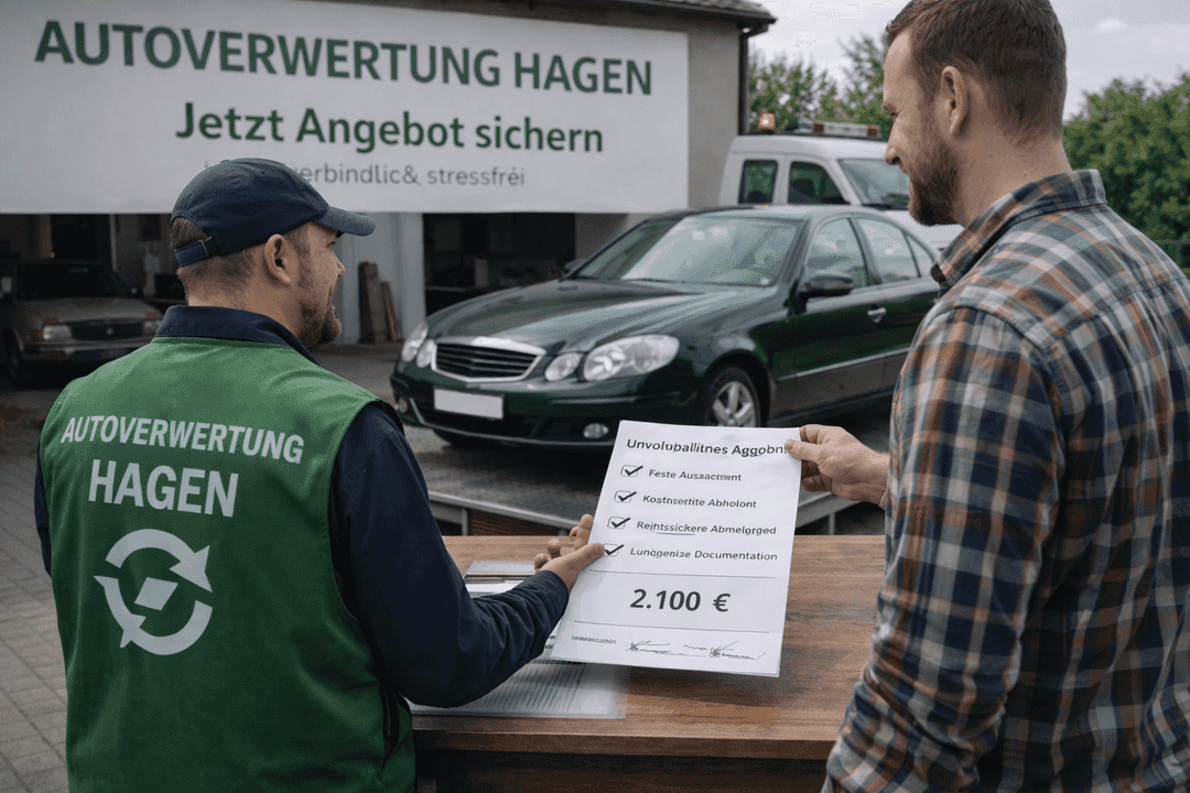 Jetzt Angebot sichern – Ihr direkter Einstieg in die Autoverwertung Goslar 